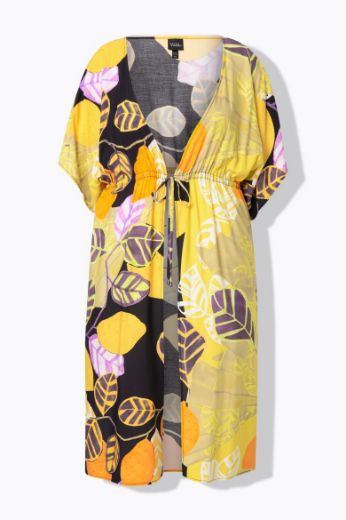 Moda za polnejše Kaftan kratkih rukava V ovratnika plus velikost, xxl, Ulla Popken in Johann Popken (JP1880)