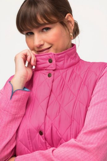 Moda za polnejše Prsluk štepani povišenog ovratnika plus velikost, xxl, Ulla Popken in Johann Popken (JP1880)
