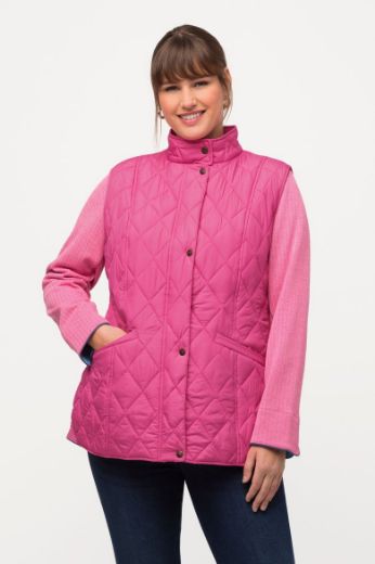 Moda za polnejše Prsluk štepani povišenog ovratnika plus velikost, xxl, Ulla Popken in Johann Popken (JP1880)