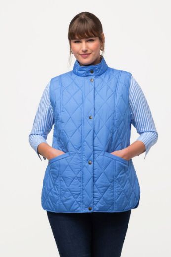Moda za polnejše Prsluk štepani povišenog ovratnika plus velikost, xxl, Ulla Popken in Johann Popken (JP1880)