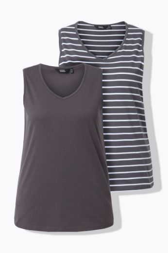 Moda za polnejše Top 2 komada plus velikost, xxl, Ulla Popken in Johann Popken (JP1880)