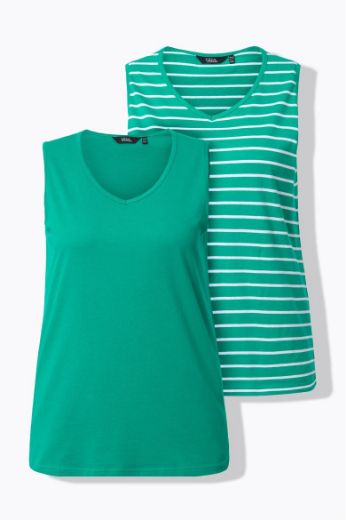 Moda za polnejše Top 2 komada plus velikost, xxl, Ulla Popken in Johann Popken (JP1880)