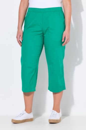 Moda za polnejše Hlače Ruby 7/8 plus velikost, xxl, Ulla Popken in Johann Popken (JP1880)