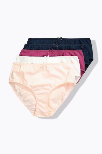 Moda za polnejše Gaćice 5 komada plus velikost, xxl, Ulla Popken in Johann Popken (JP1880)