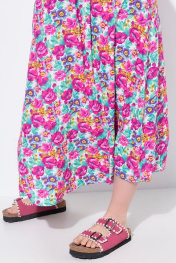 Moda za polnejše Suknja midi A kroja plus velikost, xxl, Ulla Popken in Johann Popken (JP1880)