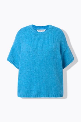 Moda za polnejše Pulover polu rukava okruglog ovratnika plus velikost, xxl, Ulla Popken in Johann Popken (JP1880)