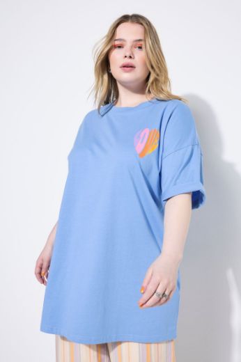 Moda za polnejše Majica kratkih rukava šireg kroja plus velikost, xxl, Ulla Popken in Johann Popken (JP1880)