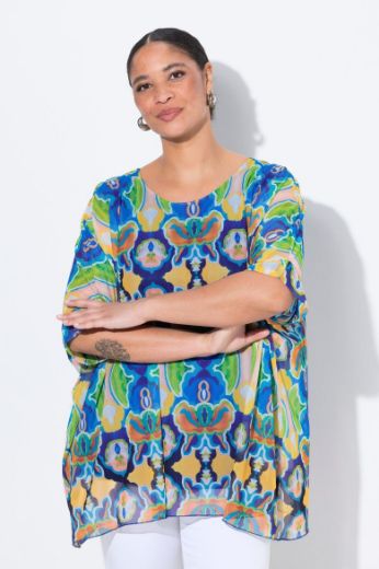 Moda za polnejše Bluza kratkih rukava šireg kroja plus velikost, xxl, Ulla Popken in Johann Popken (JP1880)