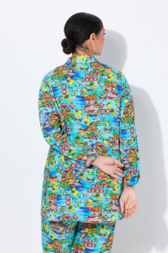 Moda za polnejše Bluza dugih rukava dužeg A kroja plus velikost, xxl, Ulla Popken in Johann Popken (JP1880)