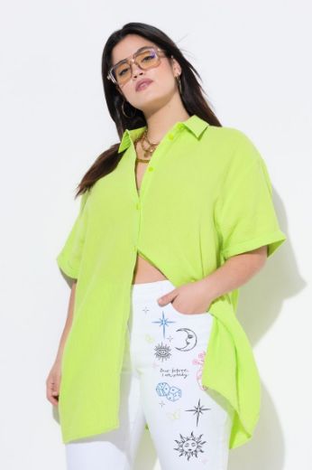 Moda za polnejše Bluza kratkih rukava šireg kroja plus velikost, xxl, Ulla Popken in Johann Popken (JP1880)