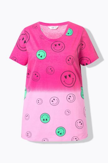 Moda za polnejše Majica kratkih rukava okruglog ovratnika plus velikost, xxl, Ulla Popken in Johann Popken (JP1880)
