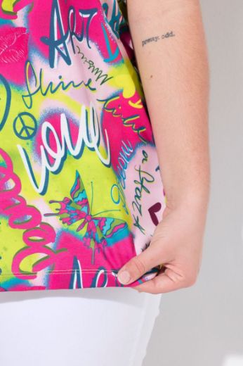 Moda za polnejše Majica kratkih rukava okruglog ovratnika plus velikost, xxl, Ulla Popken in Johann Popken (JP1880)