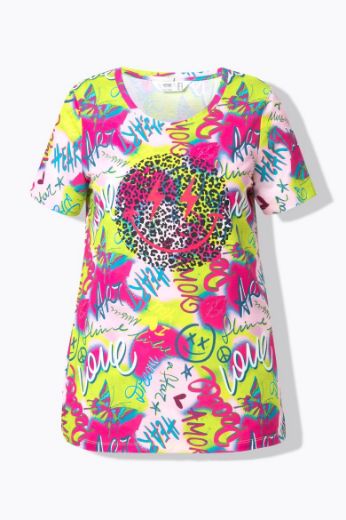 Moda za polnejše Majica kratkih rukava okruglog ovratnika plus velikost, xxl, Ulla Popken in Johann Popken (JP1880)