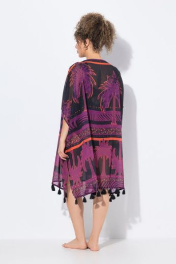 Moda za polnejše Tunika šireg kroja s motivom palme plus velikost, xxl, Ulla Popken in Johann Popken (JP1880)