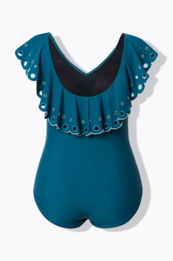 Moda za polnejše Kupaći kostim jednodijelni plus velikost, xxl, Ulla Popken in Johann Popken (JP1880)