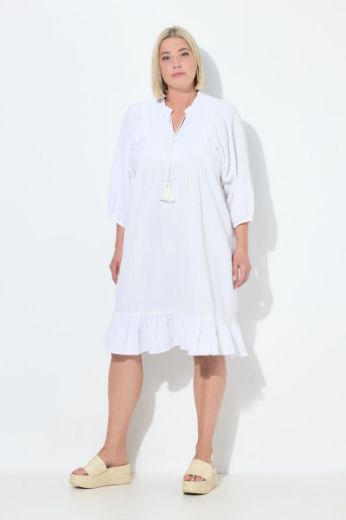 Moda za polnejše Haljina 3/4 rukava od muslina plus velikost, xxl, Ulla Popken in Johann Popken (JP1880)