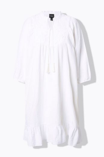 Moda za polnejše Haljina 3/4 rukava od muslina plus velikost, xxl, Ulla Popken in Johann Popken (JP1880)