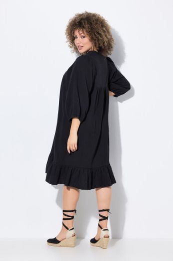 Moda za polnejše Haljina 3/4 rukava od muslina plus velikost, xxl, Ulla Popken in Johann Popken (JP1880)