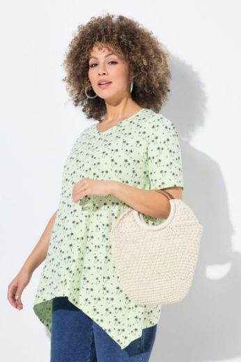 Moda za polnejše Majica kratkih rukava V ovratnika plus velikost, xxl, Ulla Popken in Johann Popken (JP1880)