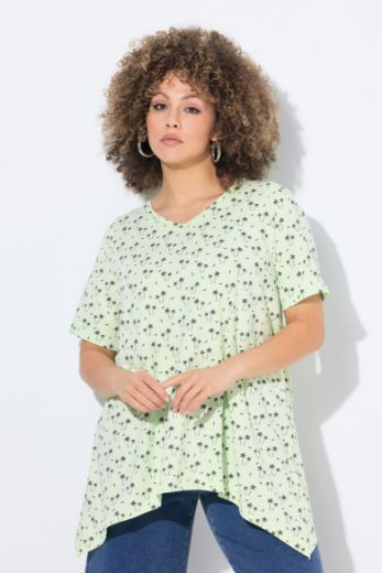 Moda za polnejše Majica kratkih rukava V ovratnika plus velikost, xxl, Ulla Popken in Johann Popken (JP1880)