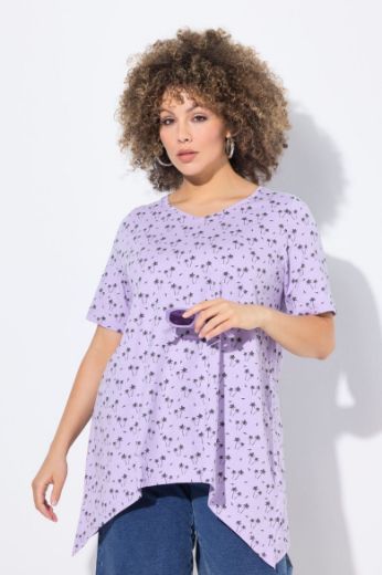 Moda za polnejše Majica kratkih rukava V ovratnika plus velikost, xxl, Ulla Popken in Johann Popken (JP1880)