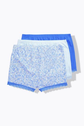 Moda za polnejše Gaćice produženih nogavica 3 komada plus velikost, xxl, Ulla Popken in Johann Popken (JP1880)