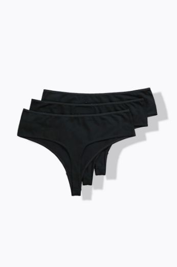 Moda za polnejše Gaćice tange 3 komada plus velikost, xxl, Ulla Popken in Johann Popken (JP1880)