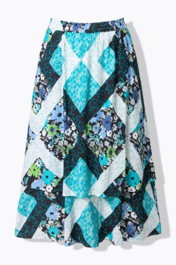 Moda za polnejše Suknja maxi A kroja plus velikost, xxl, Ulla Popken in Johann Popken (JP1880)
