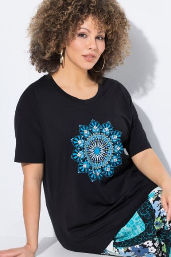 Moda za polnejše Majica kratkih rukava okruglog ovratnika plus velikost, xxl, Ulla Popken in Johann Popken (JP1880)