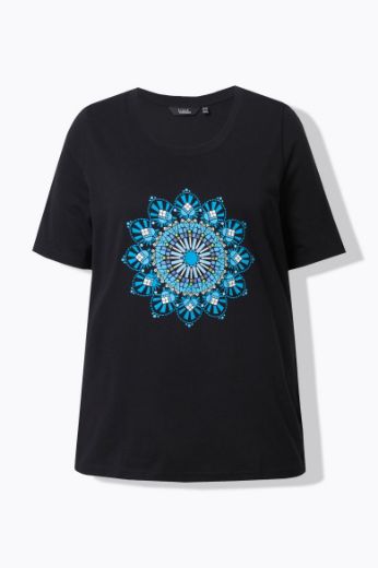 Moda za polnejše Majica kratkih rukava okruglog ovratnika plus velikost, xxl, Ulla Popken in Johann Popken (JP1880)
