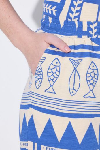 Moda za polnejše Hlače kratkih nogavica elastičnog struka plus velikost, xxl, Ulla Popken in Johann Popken (JP1880)