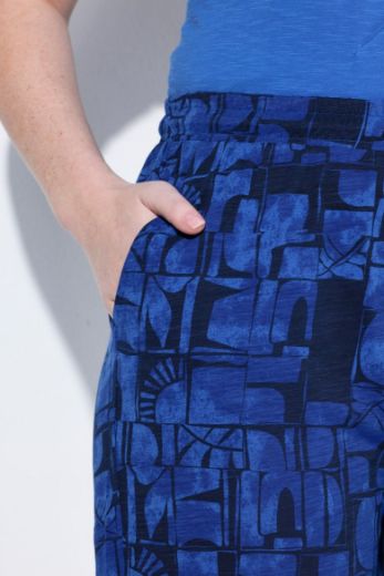 Moda za polnejše Hlače kratkih nogavica elastičnog struka plus velikost, xxl, Ulla Popken in Johann Popken (JP1880)
