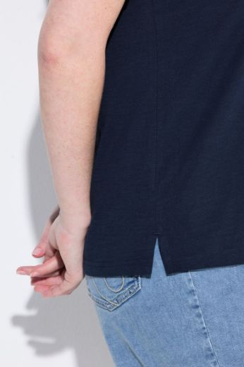 Moda za polnejše Majica Polo kratkih rukava plus velikost, xxl, Ulla Popken in Johann Popken (JP1880)