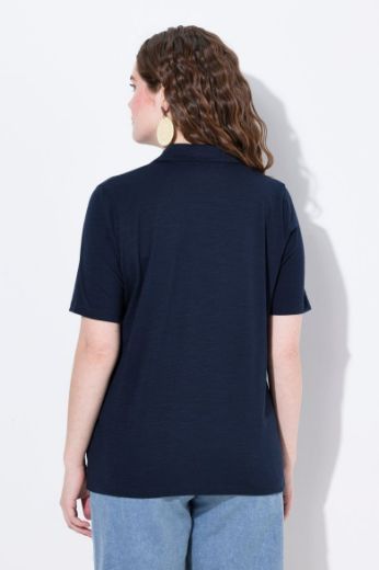 Moda za polnejše Majica Polo kratkih rukava plus velikost, xxl, Ulla Popken in Johann Popken (JP1880)