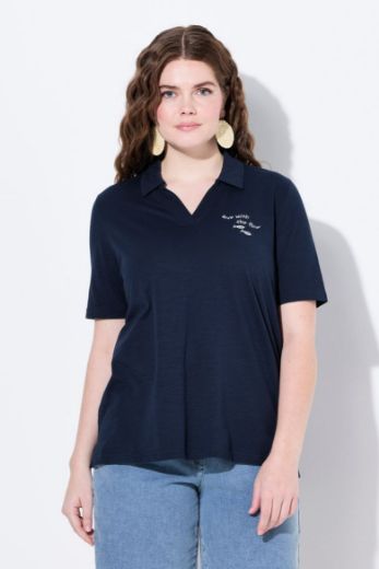 Moda za polnejše Majica Polo kratkih rukava plus velikost, xxl, Ulla Popken in Johann Popken (JP1880)