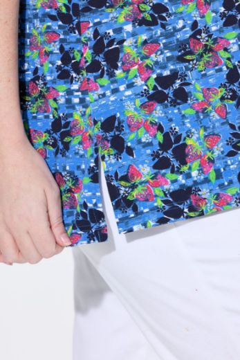 Moda za polnejše Majica kratkih rukava A kroja plus velikost, xxl, Ulla Popken in Johann Popken (JP1880)