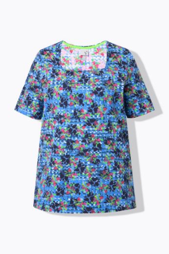 Moda za polnejše Majica kratkih rukava A kroja plus velikost, xxl, Ulla Popken in Johann Popken (JP1880)