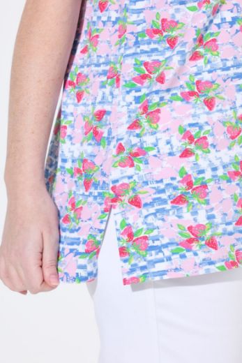 Moda za polnejše Majica kratkih rukava A kroja plus velikost, xxl, Ulla Popken in Johann Popken (JP1880)