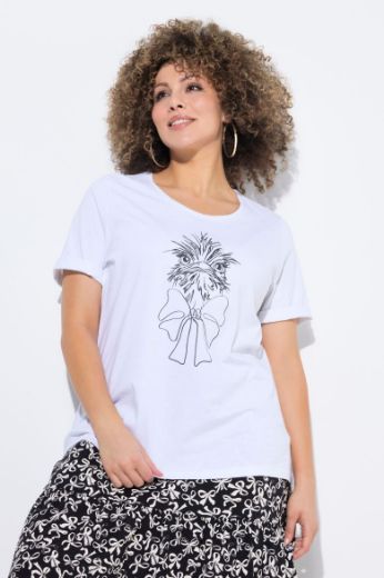 Moda za polnejše Majica kratkih rukava okruglog ovratnika plus velikost, xxl, Ulla Popken in Johann Popken (JP1880)