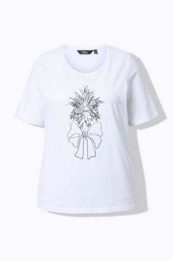 Moda za polnejše Majica kratkih rukava okruglog ovratnika plus velikost, xxl, Ulla Popken in Johann Popken (JP1880)