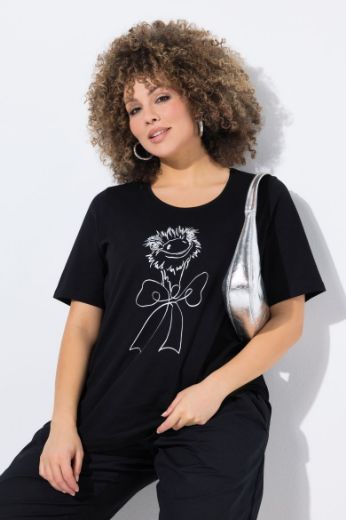 Moda za polnejše Majica kratkih rukava okruglog ovratnika plus velikost, xxl, Ulla Popken in Johann Popken (JP1880)