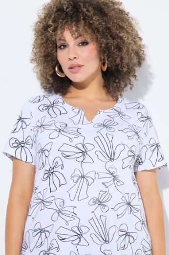 Moda za polnejše Majica kratkih rukava A kroja plus velikost, xxl, Ulla Popken in Johann Popken (JP1880)