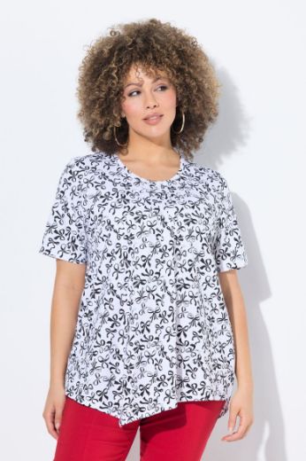 Moda za polnejše Majica kratkih rukava A kroja plus velikost, xxl, Ulla Popken in Johann Popken (JP1880)