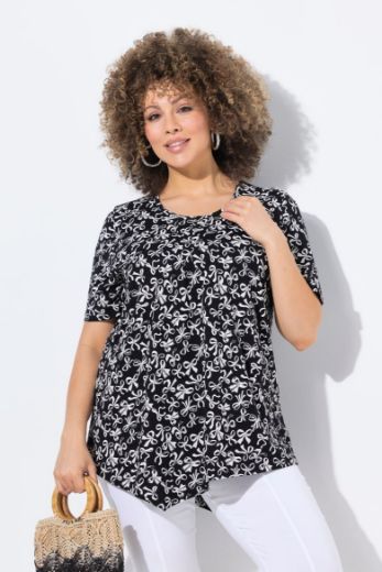 Moda za polnejše Majica kratkih rukava A kroja plus velikost, xxl, Ulla Popken in Johann Popken (JP1880)