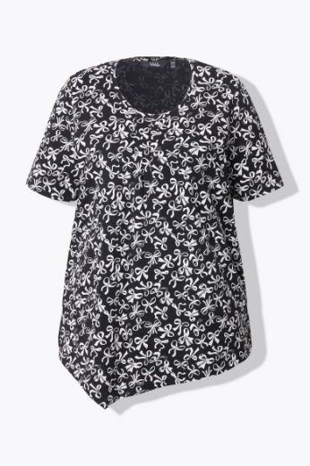 Moda za polnejše Majica kratkih rukava A kroja plus velikost, xxl, Ulla Popken in Johann Popken (JP1880)