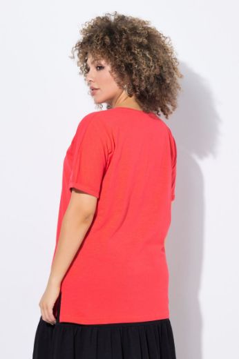 Moda za polnejše Majica kratkih rukava A kroja plus velikost, xxl, Ulla Popken in Johann Popken (JP1880)