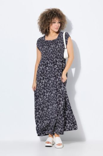 Moda za polnejše Haljina maxi kratkih rukava plus velikost, xxl, Ulla Popken in Johann Popken (JP1880)