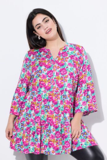 Moda za polnejše Tunika bluza plus velikost, xxl, Ulla Popken in Johann Popken (JP1880)