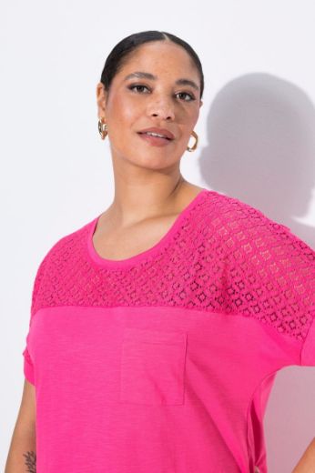 Moda za polnejše Majica kratkih rukava plus velikost, xxl, Ulla Popken in Johann Popken (JP1880)