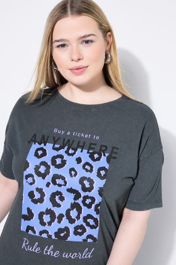 Moda za polnejše Majica kratkih rukava okruglog ovratnika plus velikost, xxl, Ulla Popken in Johann Popken (JP1880)